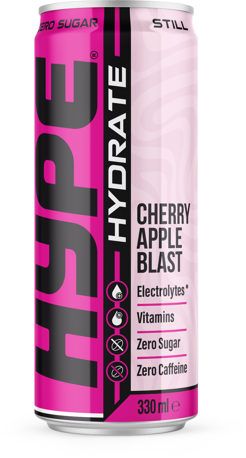 HYDRATE APPLE CHERRY BLAST (24 cans)