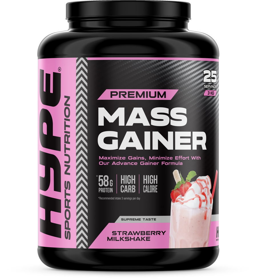 Premium Mass Gainer (Strawberry Milkshake)