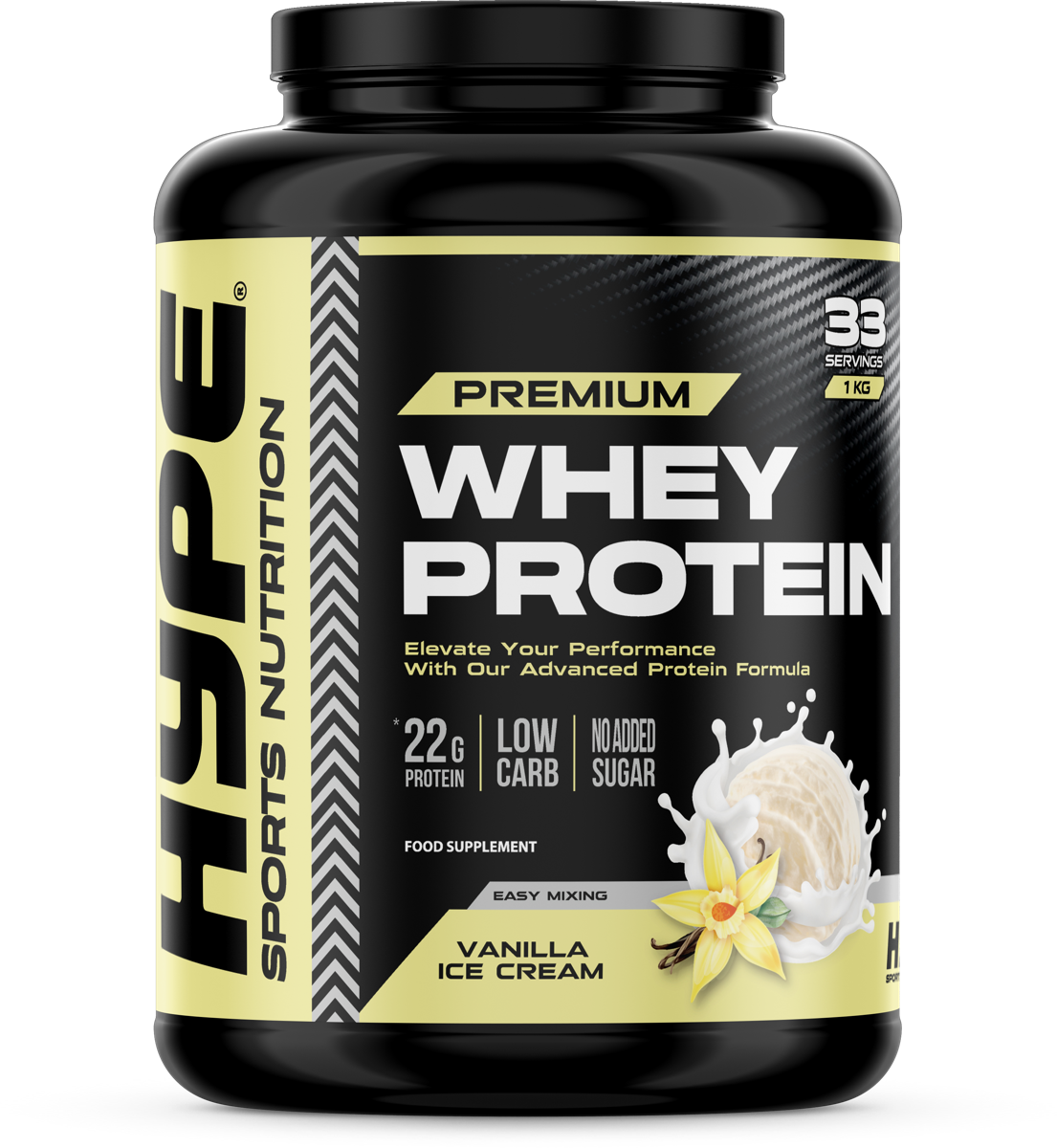 Premium Whey Protein (Vanilla Ice-Cream)